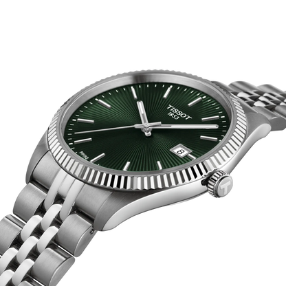 Montre TISSOT Ballade Acier Vert 40mm - MONTRES - T1564101109100