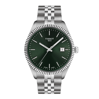 Montre TISSOT Ballade Acier Vert 40mm - MONTRES - T1564101109100