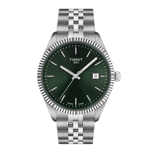 Montre TISSOT Ballade Acier Vert 40mm - MONTRES - T1564101109100