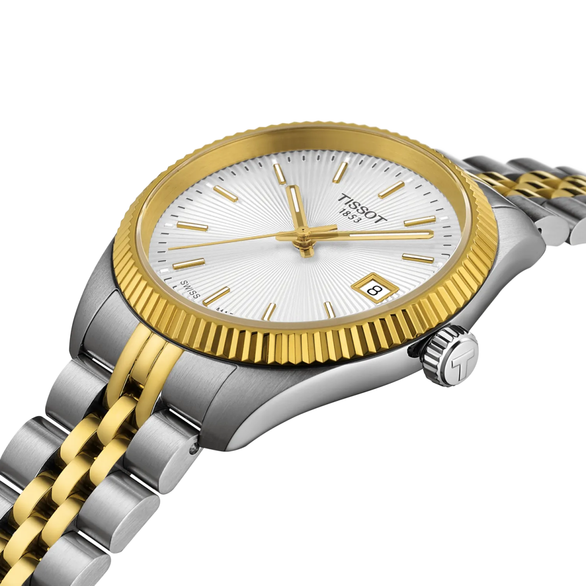 Montre TISSOT Ballade Bicolore doré 34mm - MONTRES - T1562102203100