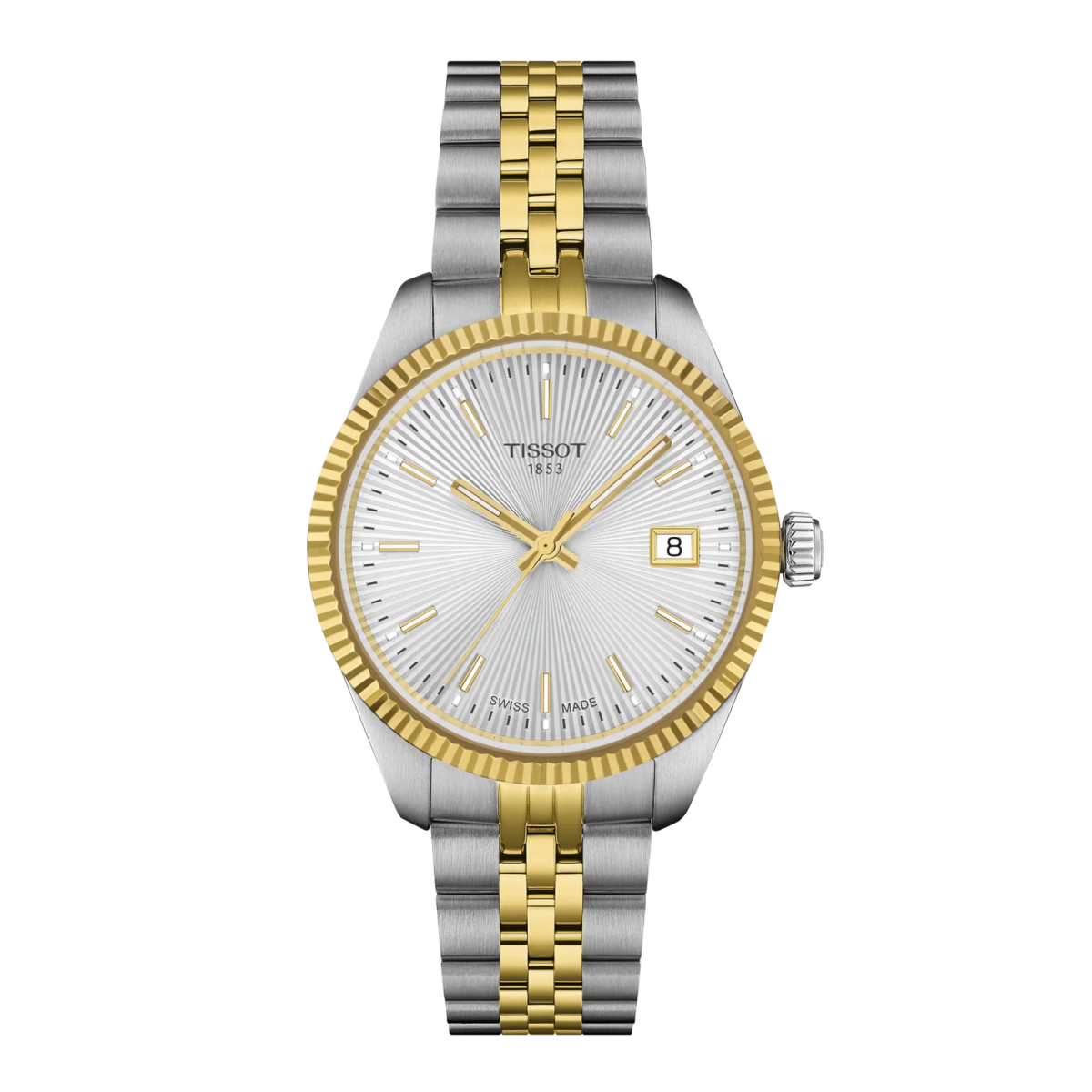 Montre TISSOT Ballade Bicolore doré 34mm - MONTRES - T1562102203100