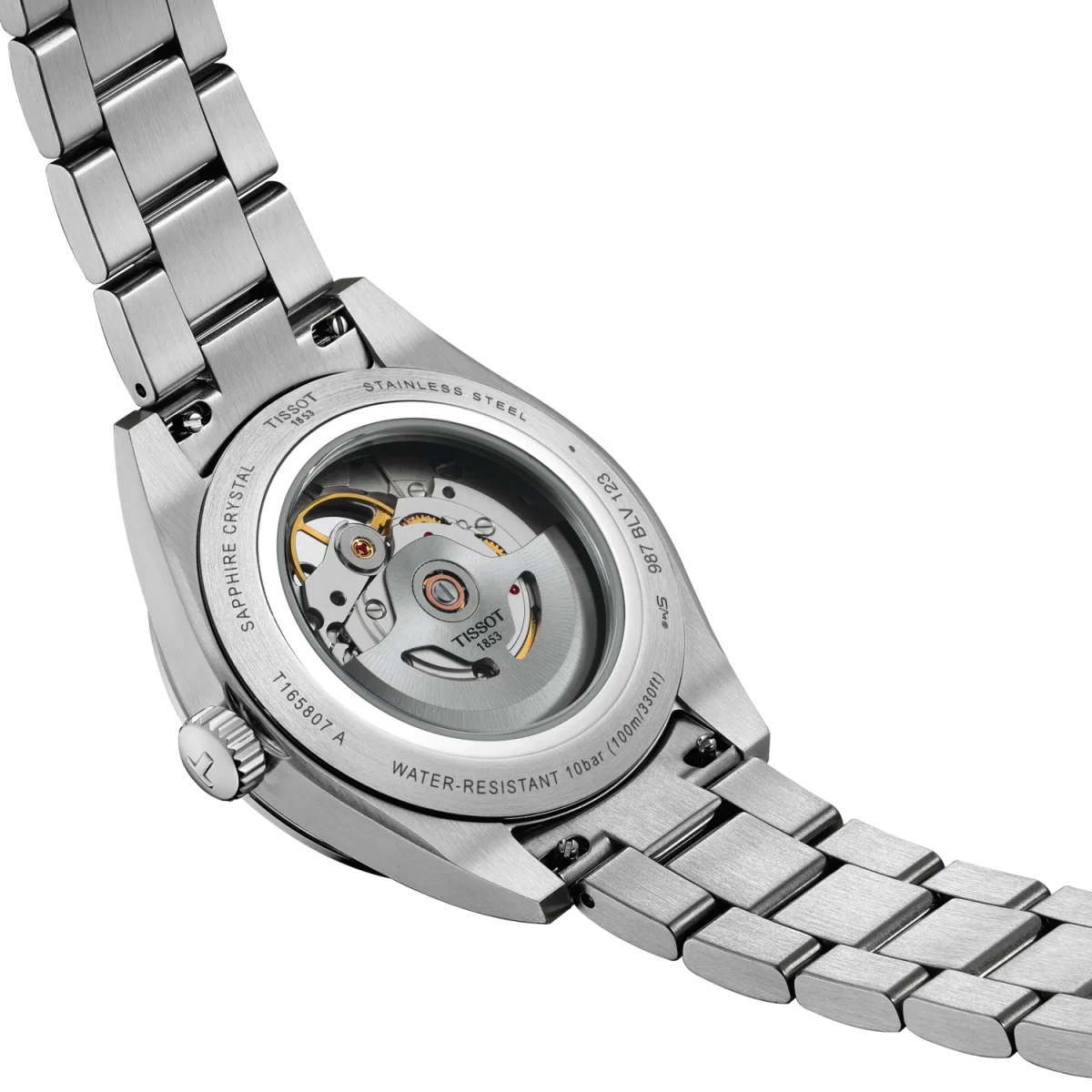 Montre TISSOT Gentleman Auto Acier Bleu 38mm - MONTRES - T1658071104100