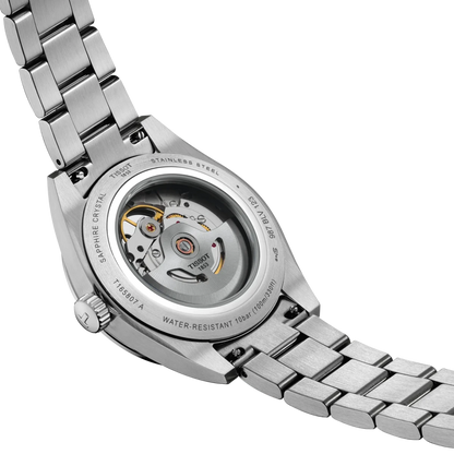 Montre TISSOT Gentleman Auto Acier Bleu 38mm - MONTRES - T1658071104100