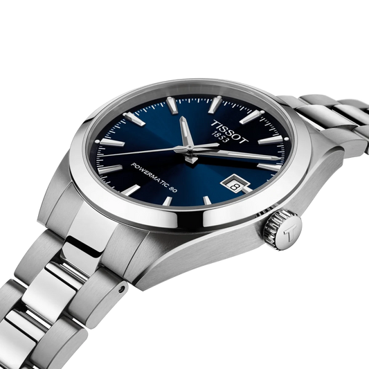 Montre TISSOT Gentleman Auto Acier Bleu 38mm - MONTRES - T1658071104100