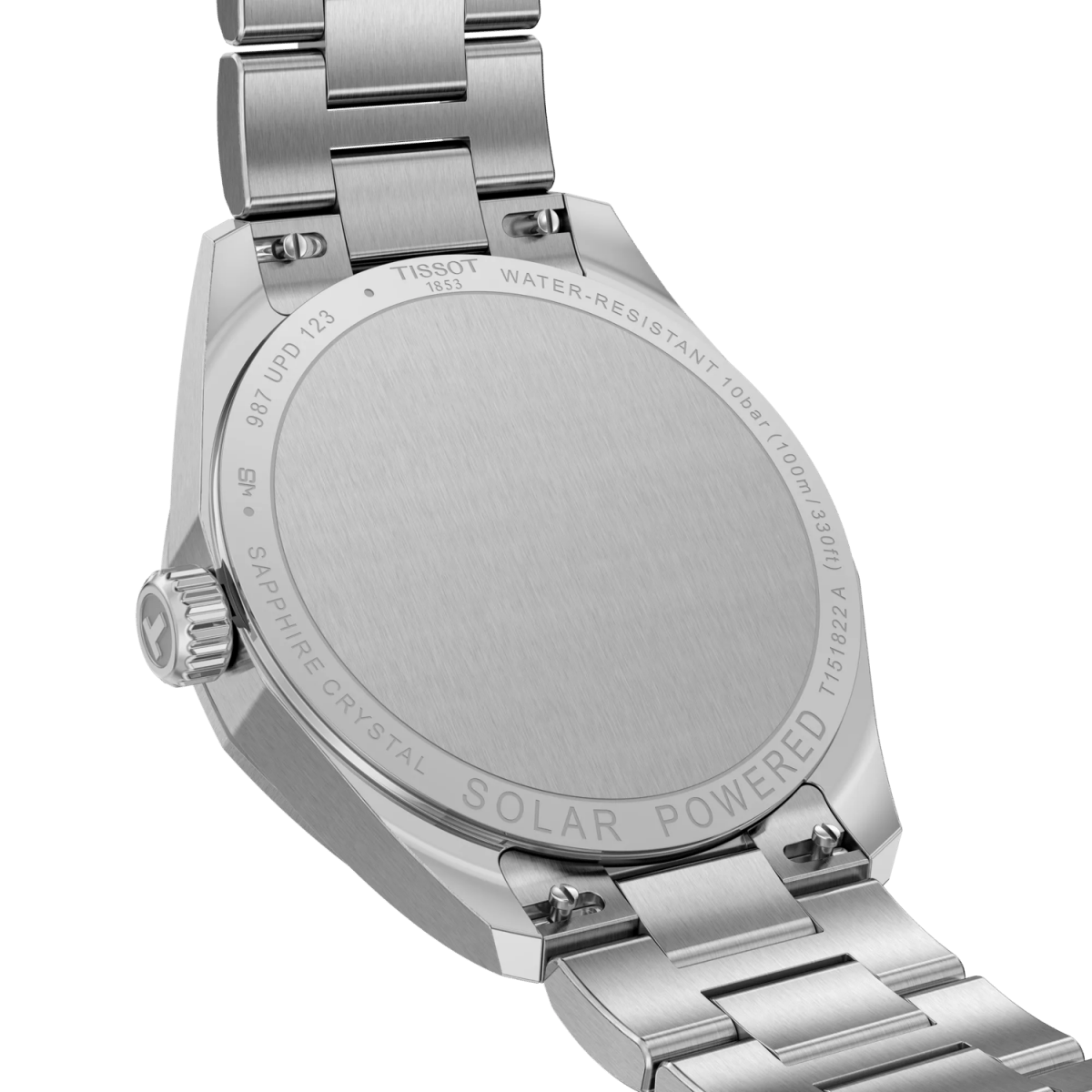 Montre TISSOT PRC 100 Solar Acier Bleu ciel 34mm - Tissot - Bijouterie TAMARA