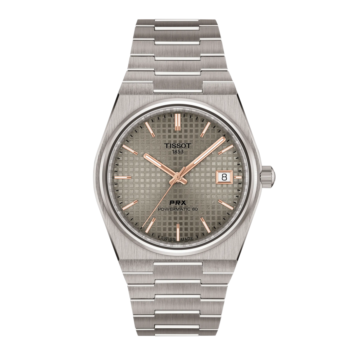 Montre TISSOT PRX Titanium Powermatic 80 38mm - MONTRES - T1378074406100