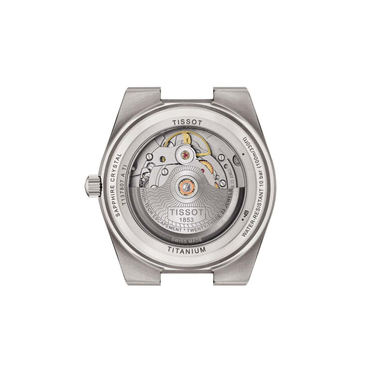 Montre TISSOT PRX Titanium Powermatic 80 38mm - MONTRES - T1378074406100