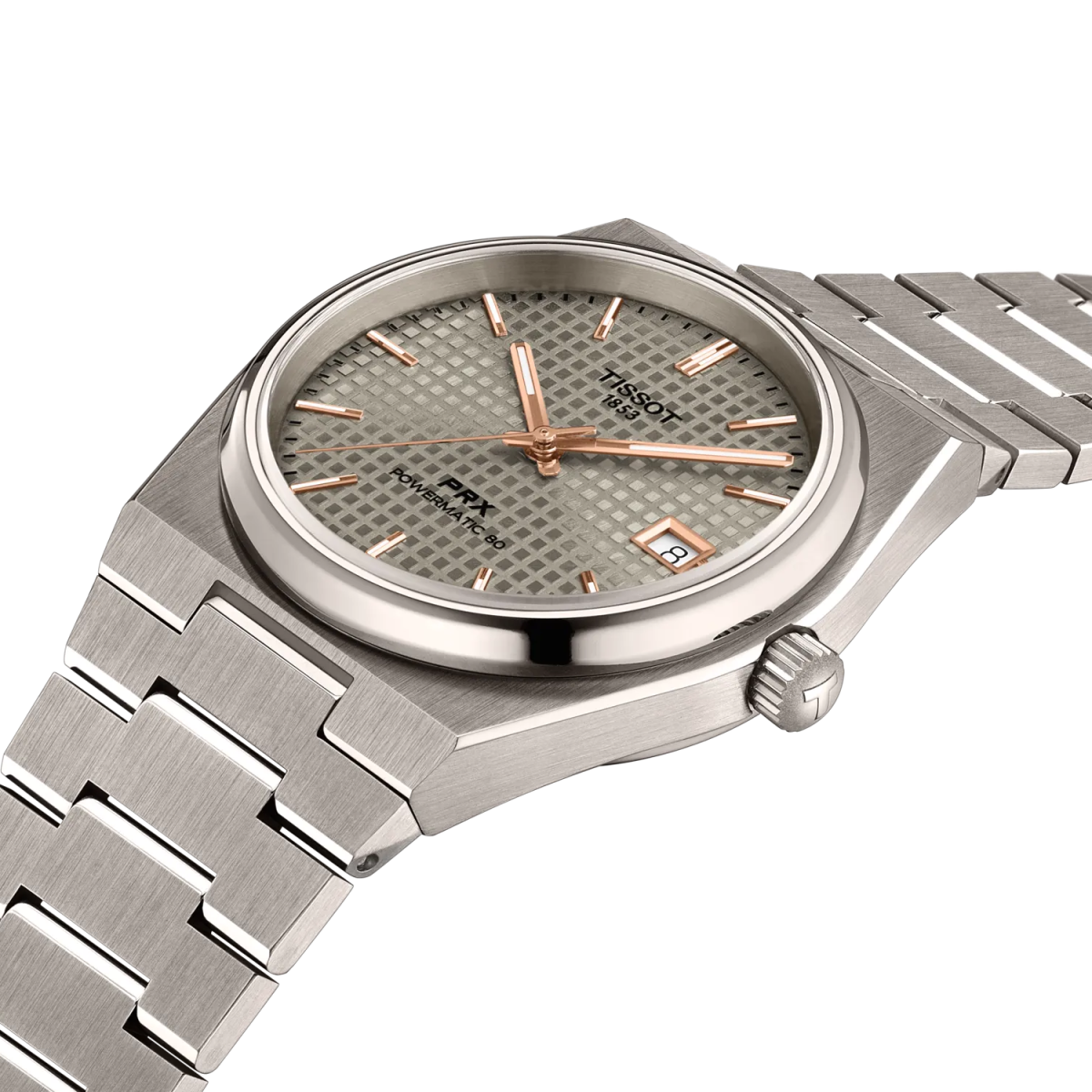 Montre TISSOT PRX Titanium Powermatic 80 38mm - MONTRES - T1378074406100