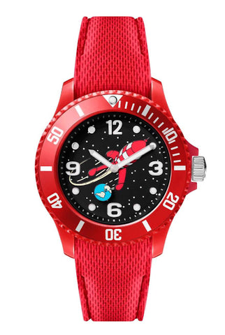 Montre TINTIN & CO Lune Silicone Rouge Small-Tintin-TAMARA