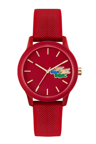 LACOSTE 12.12 Holiday red watch