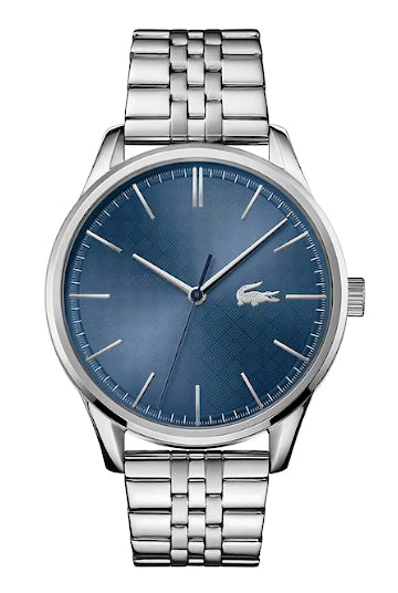 LACOSTE Vienna steel blue watch