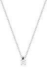 Collier pendentif Or Blanc 750 Diamant