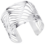 Manchette GEORGETTES Wave argenté 40mm-Les GEORGETTES-TAMARA