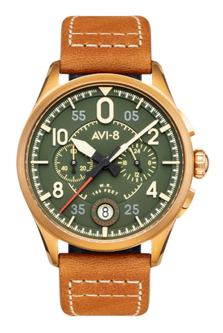 AVI-8 Spitfire Lock Chronograph Watch