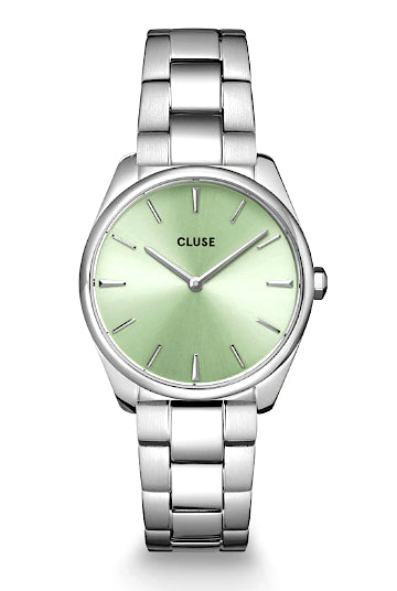 Féroce Small Green Steel CLUSE Watch