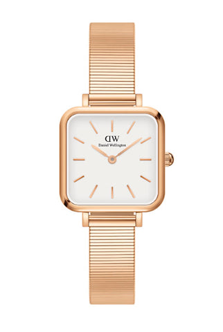 Montre Daniel WELLINGTON Quadro Studio Melrose Blanc
