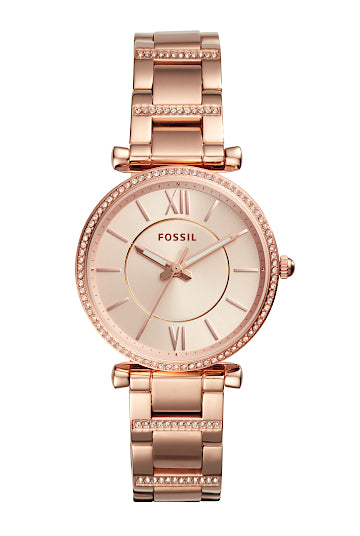FOSSIL Carlie Rose gold watch