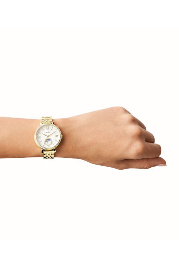 FOSSIL Jacqueline Golden Solar Phase Watch