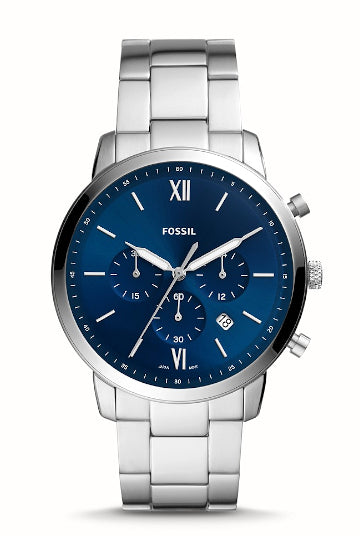FOSSIL Neutra blue chronograph watch