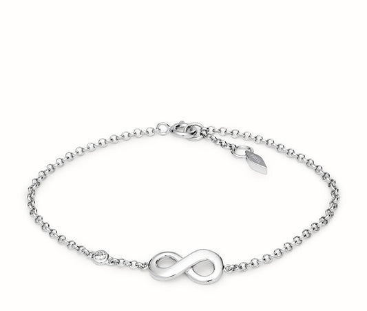 FOSSIL Infinite Love bracelet silver