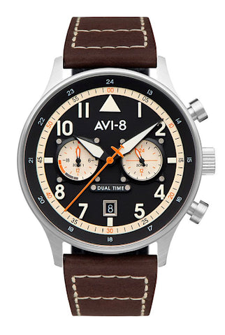 AVI-8 Carey Dual Time Watch