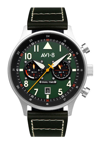 AVI-8 Carey Dual Time Watch